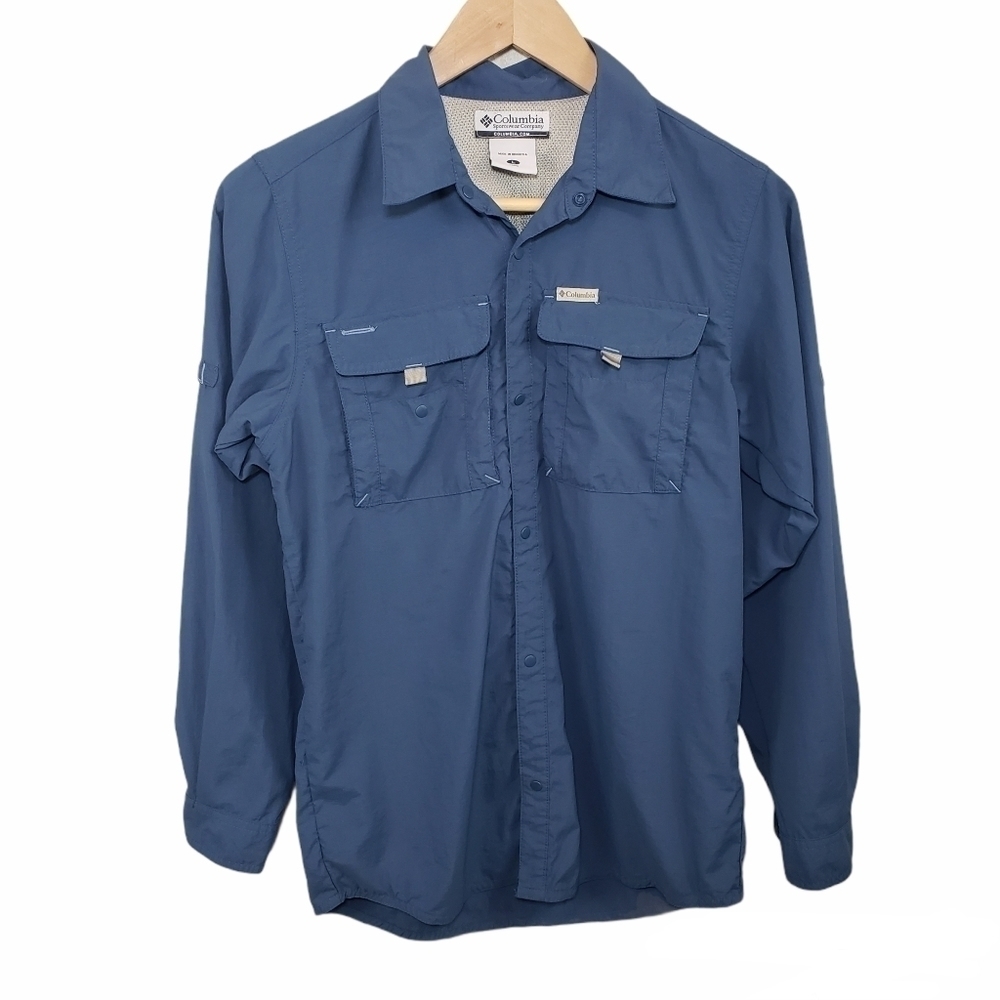 COLUMBIA Long Sleeve Shirt Size L Youth
